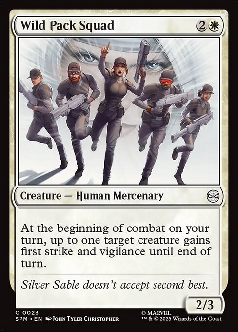 Wild Pack Squad Wild Pack Squad 0023 Common