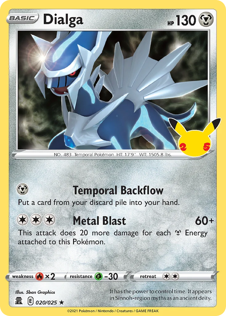 Dialga 020/025 Rare