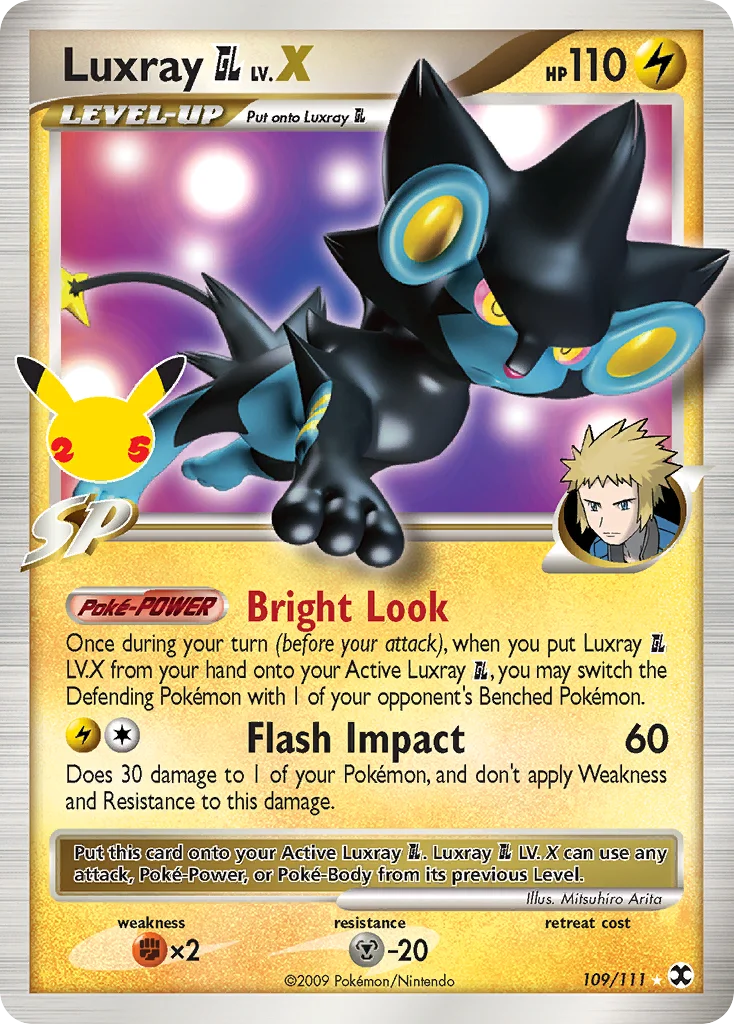 Luxray GL LV.X 109/088 Classic collection