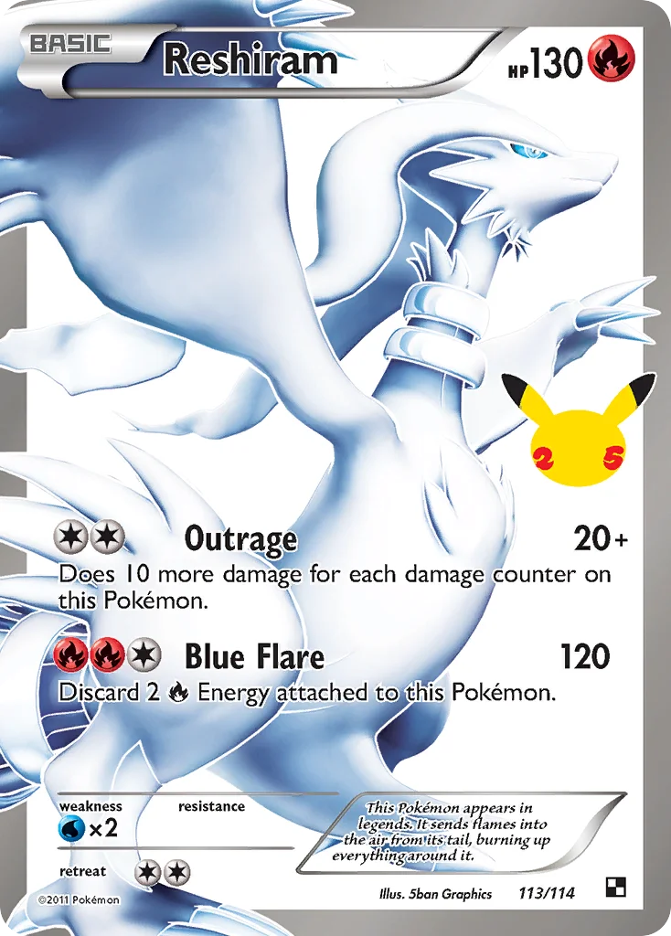 Reshiram 113/088 Classic collection