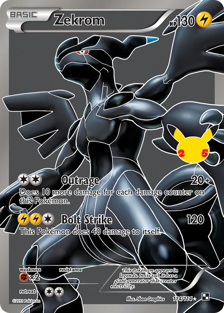 Zekrom 114/088 Classic collection