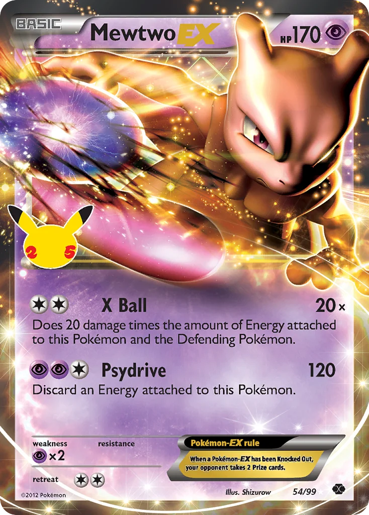 Mewtwo-EX 054/088 Classic collection