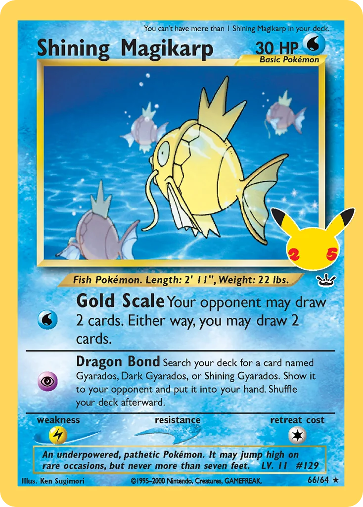 Shining Magikarp 066/088 Classic collection