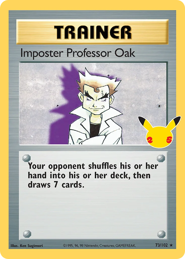 Imposter Professor Oak 73/102 Classic collection