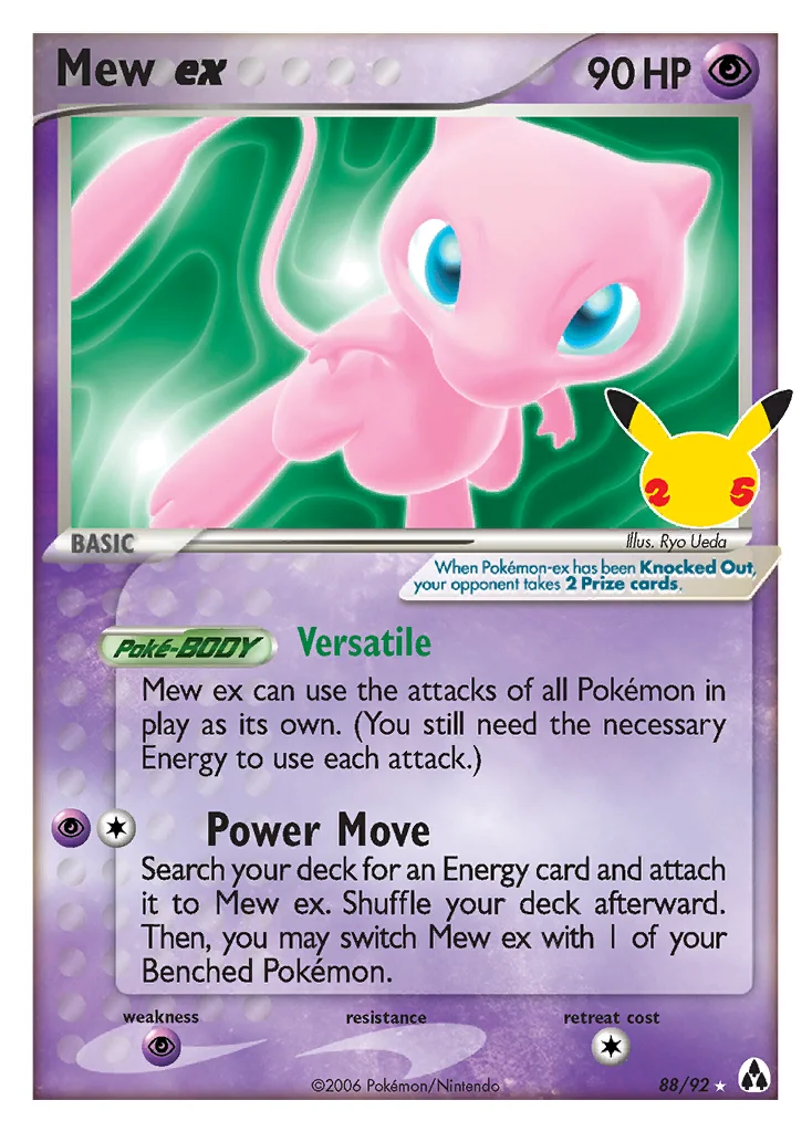 cel25c-88_a Mew ex 088/088 Classic collection