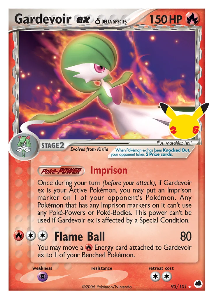 Gardevoir ex δ 093/088 Classic collection