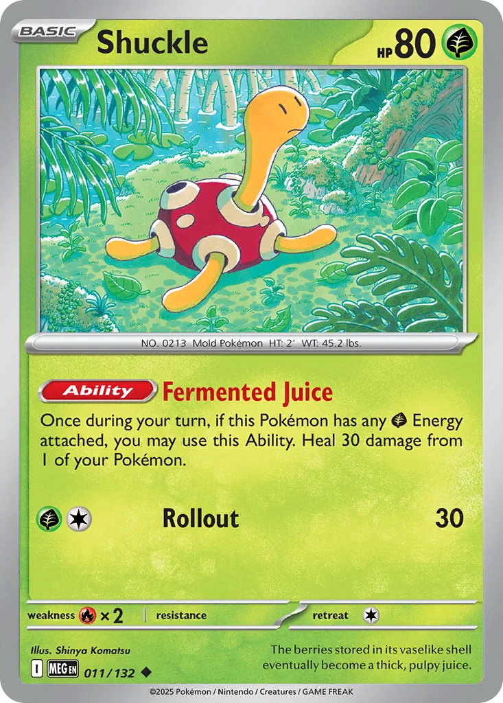 Shuckle 011/132 Uncommon
