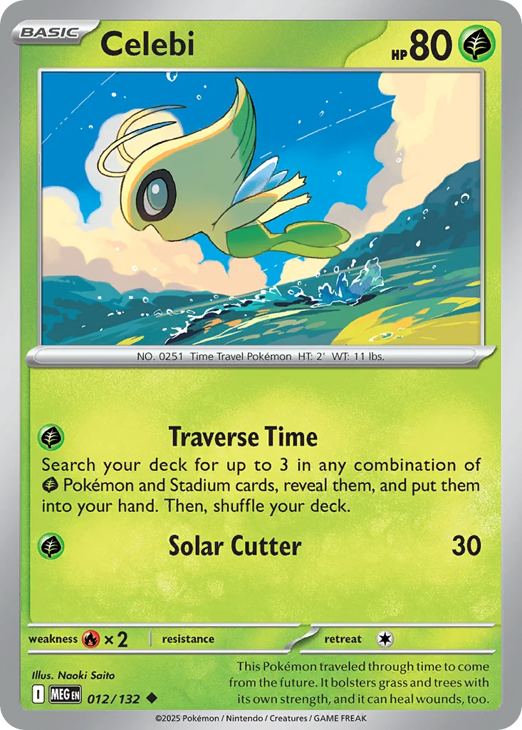 Celebi 012/132 Uncommon