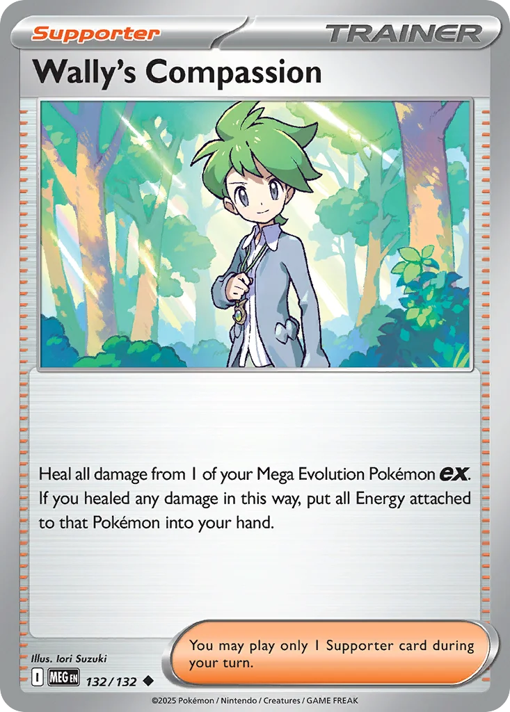 Wally's Compassion 132/132 Uncommon