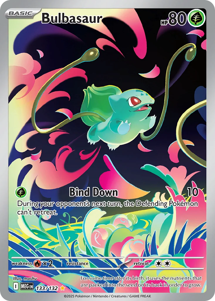 Bulbasaur 133/132 Illustration rare
