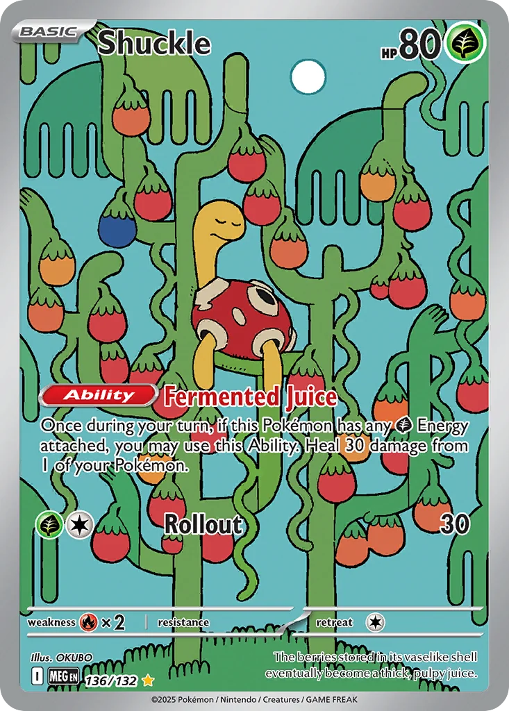 Shuckle 136/132 Illustration rare