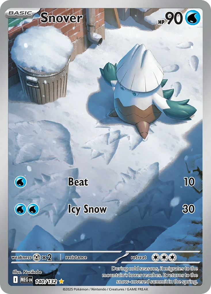Snover 140/132 Illustration rare