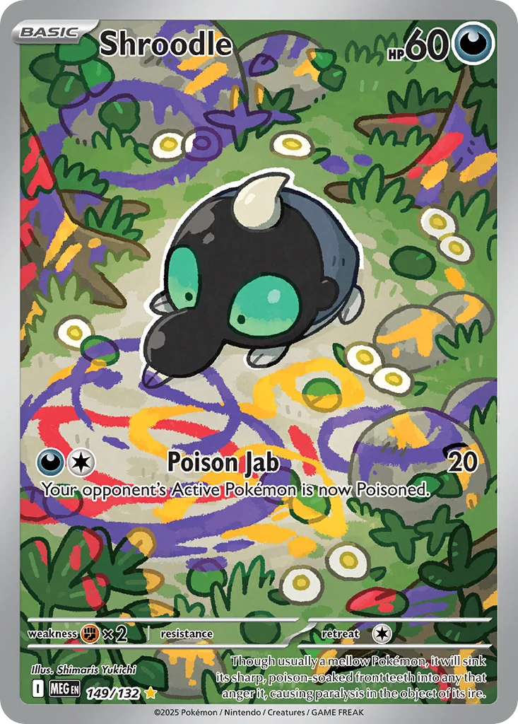 Shroodle 149/132 Illustration rare