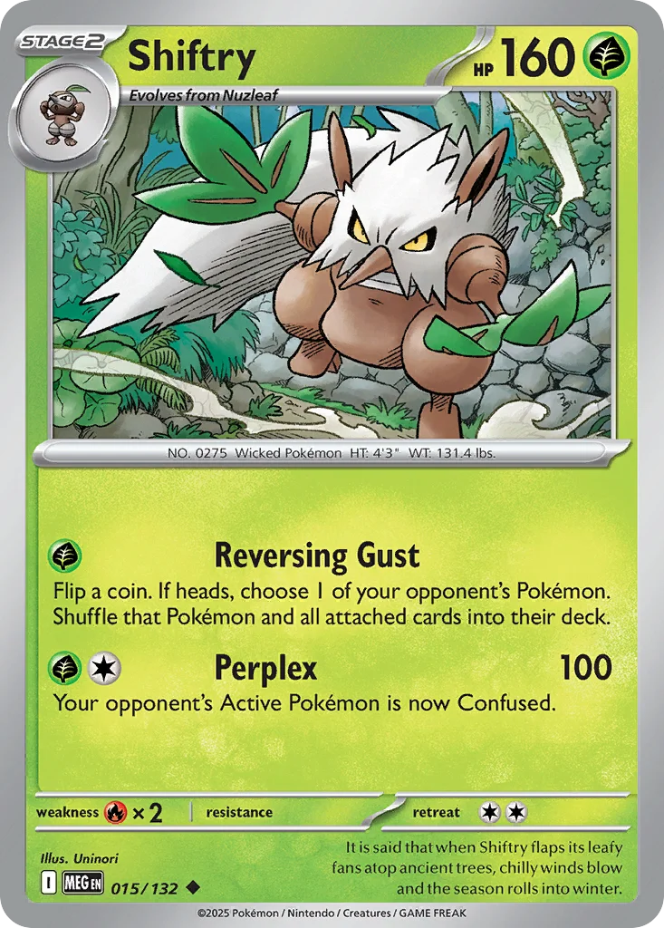 Shiftry 015/132 Uncommon