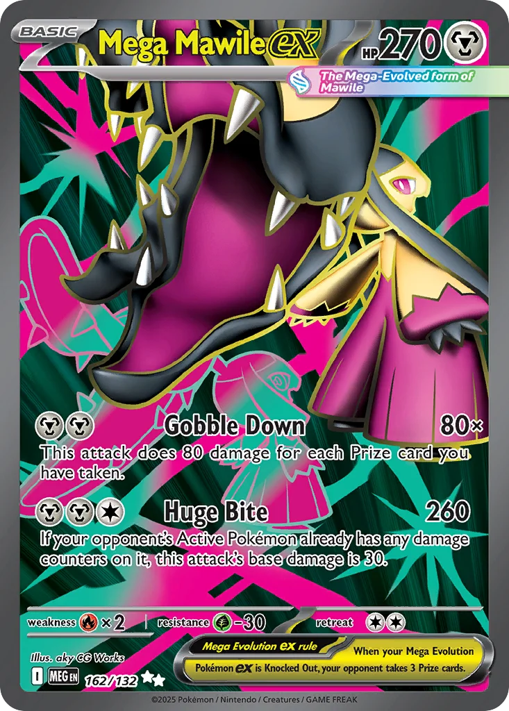 Mega Mawile ex 162/132 Ultra rare
