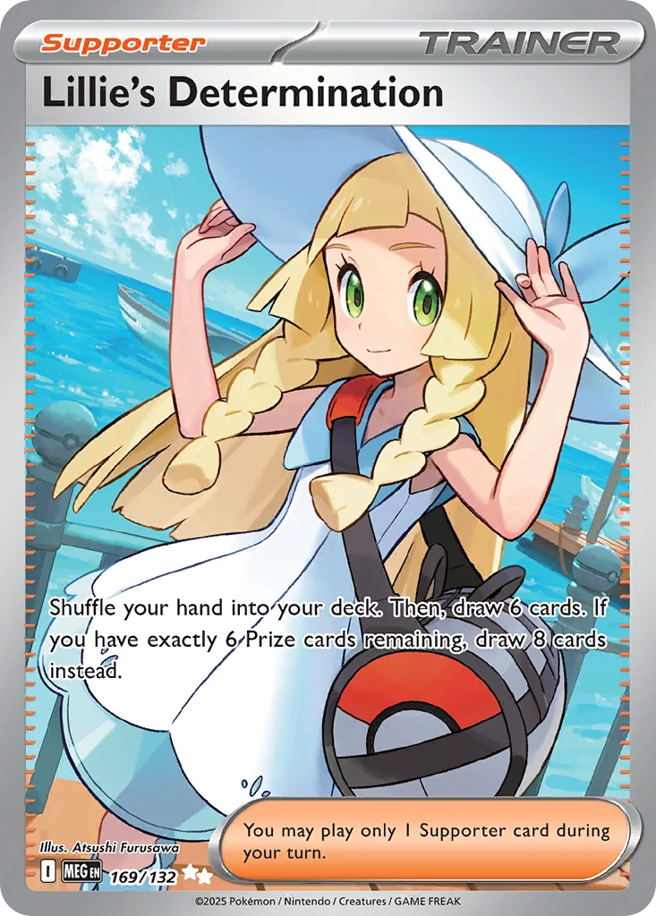 Lillie's Determination 169/132 Ultra rare