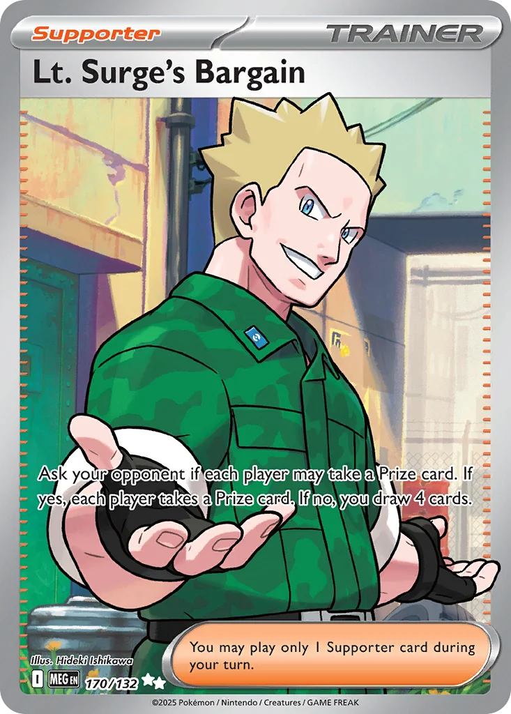 Lt. Surge's Bargain 170/132 Ultra rare