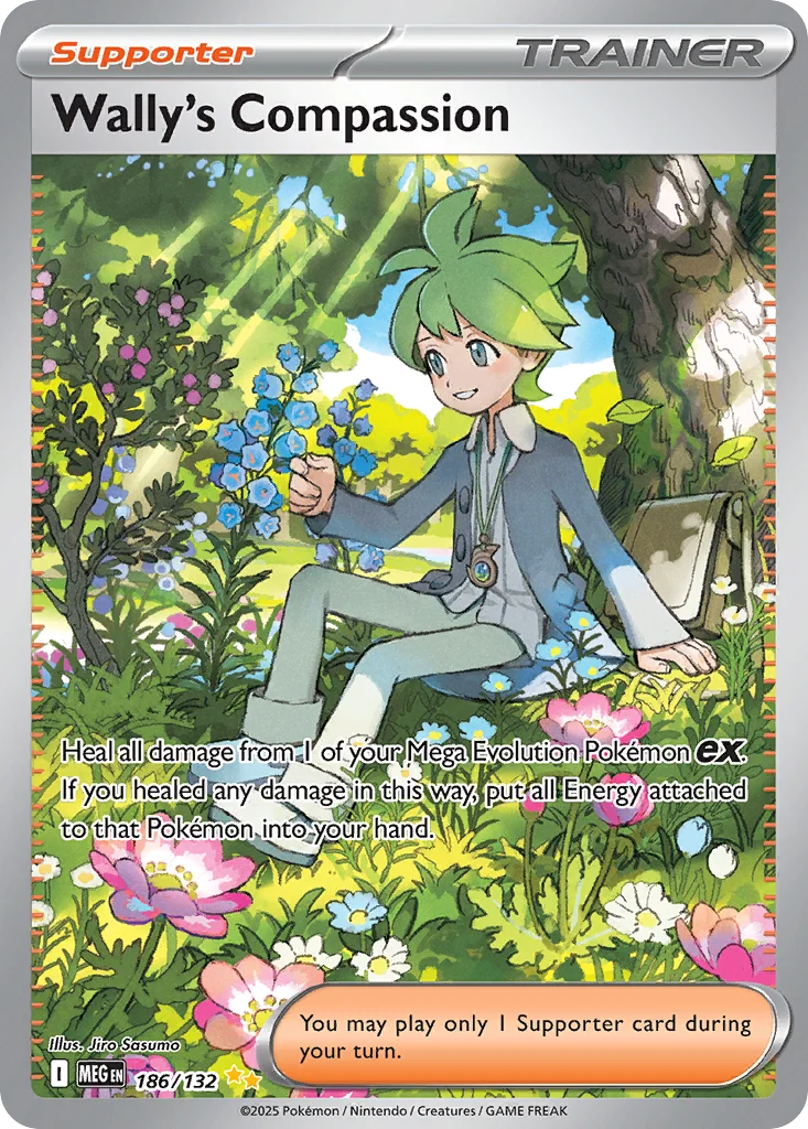 Wally's Compassion 186/132 Special illustration rare