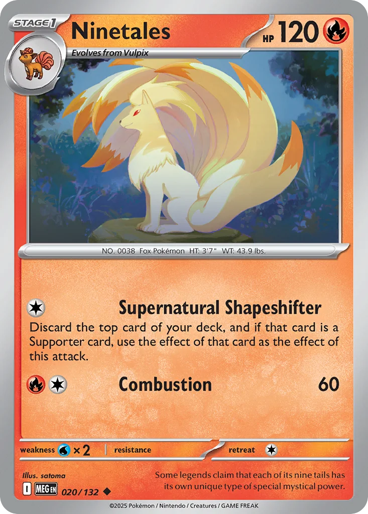 Ninetales 020/132 Uncommon