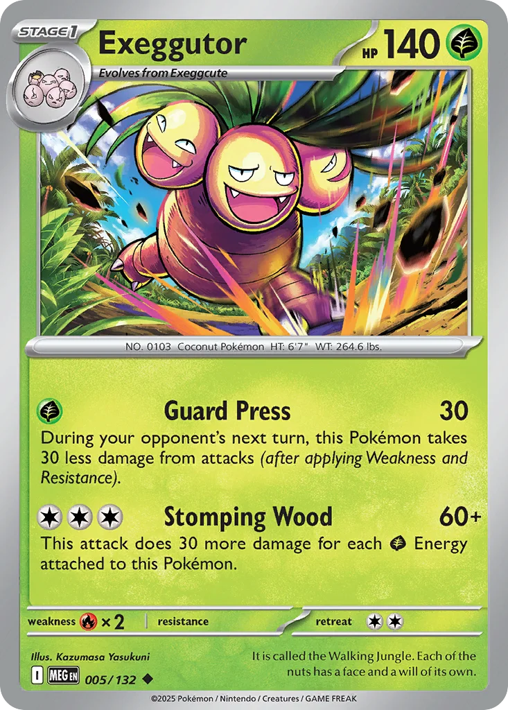 Exeggutor 005/132 Uncommon