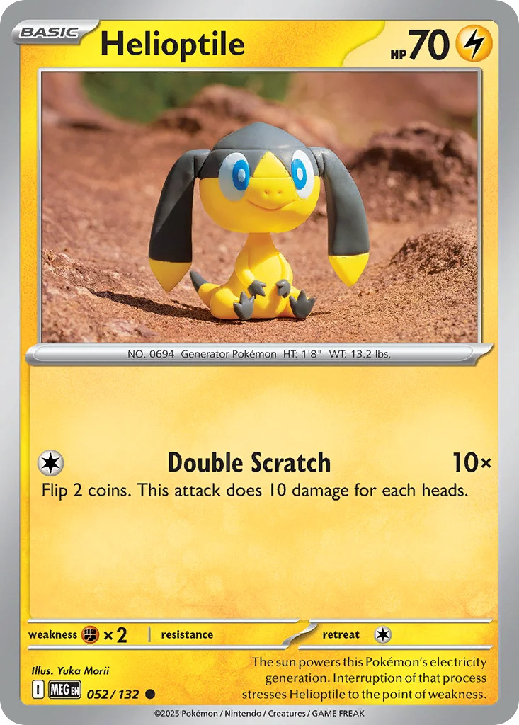 me1-52 Helioptile 052/132 Common
