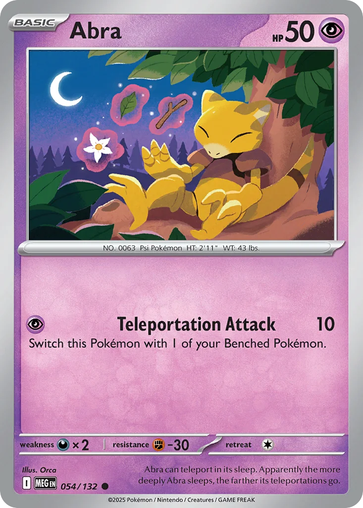 me1-54 Abra 054/132 Common