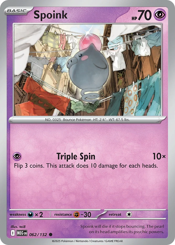 me1-62 Spoink 062/132 Common