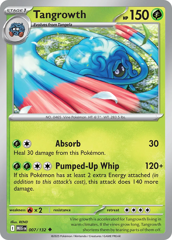 Tangrowth 007/132 Uncommon
