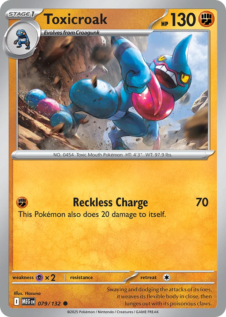 me1-79 Toxicroak 079/132 Common