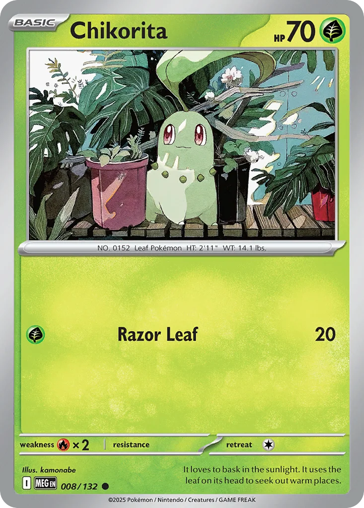 Chikorita 008/132 Common