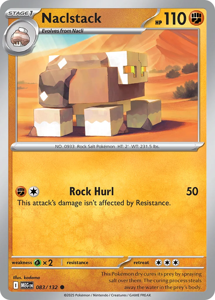 me1-83 Naclstack 083/132 Common