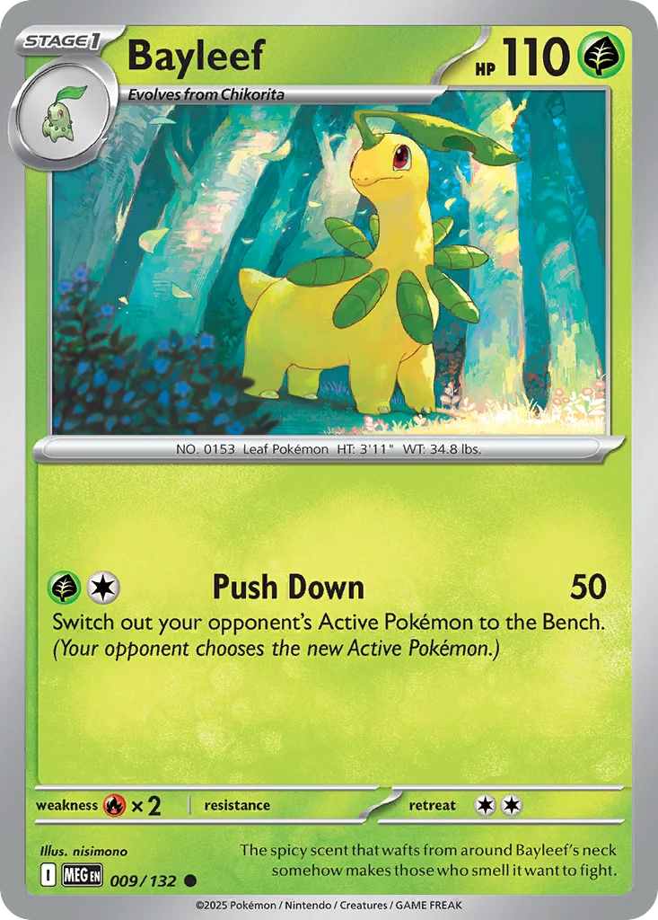 Bayleef 009/132 Common