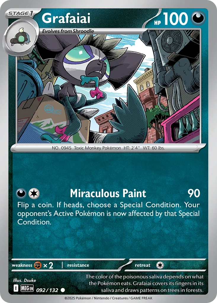 me1-92 Grafaiai 092/132 Common