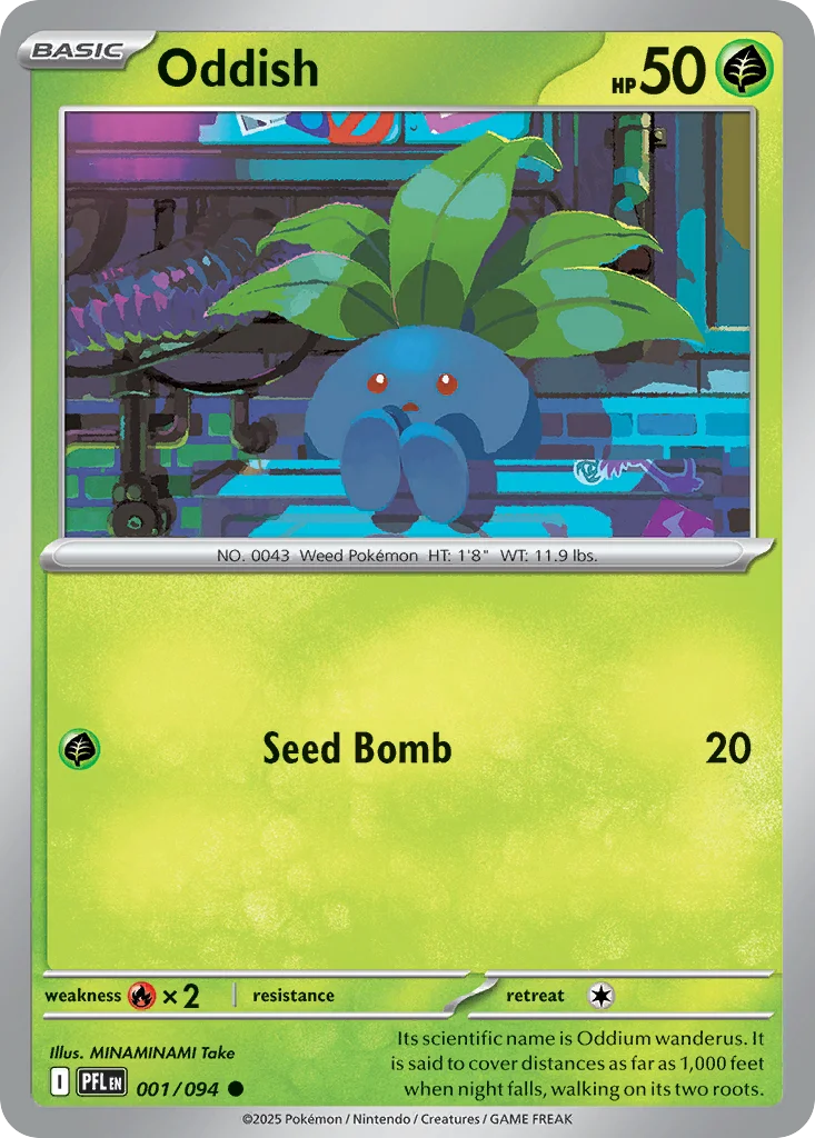 Oddish 001/094 Common
