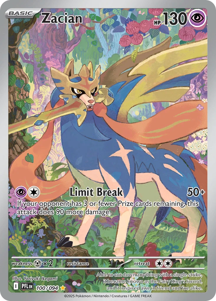 Zacian 100/094 Illustration rare