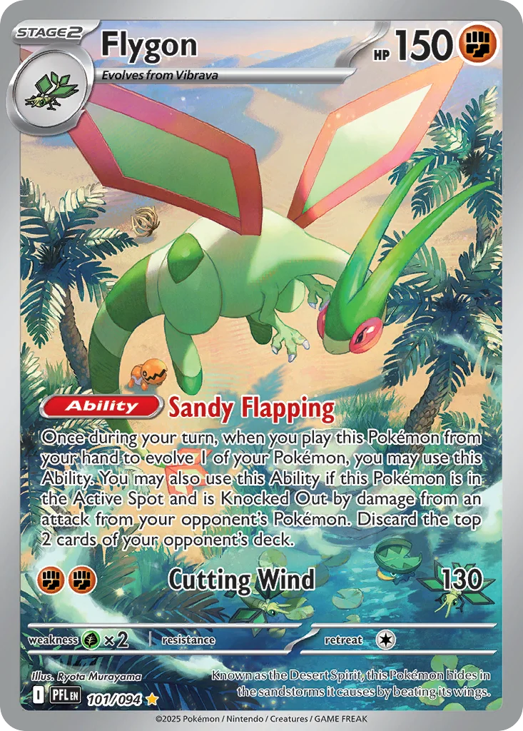 Flygon 101/094 Illustration rare