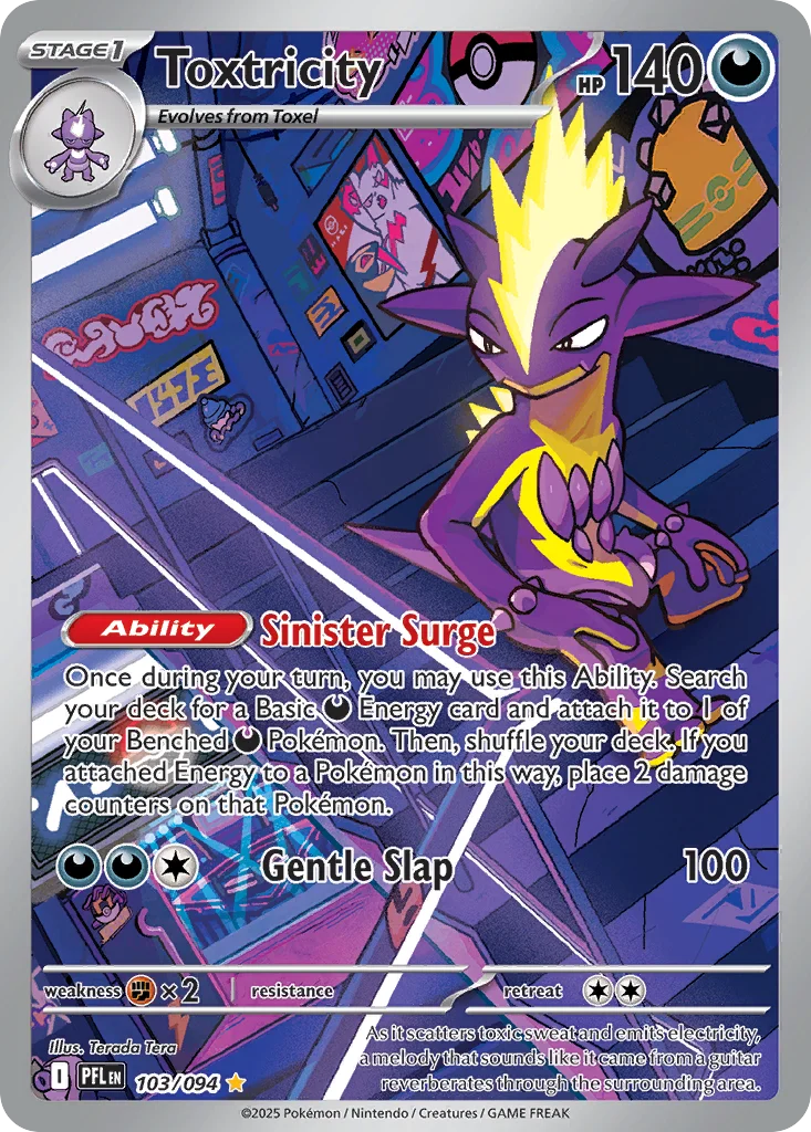 Toxtricity 103/094 Illustration rare