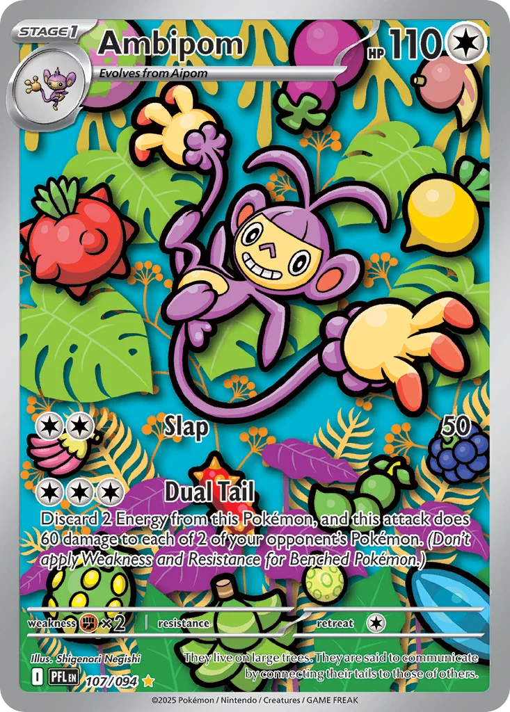 Ambipom 107/094 Illustration rare