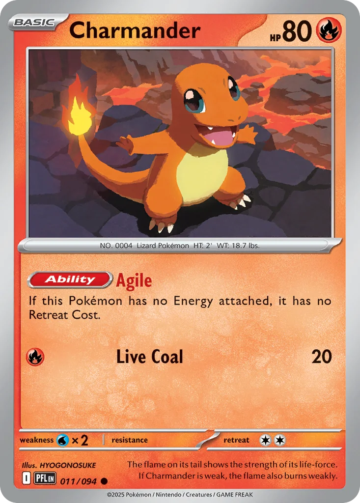Charmander 011/094 Common