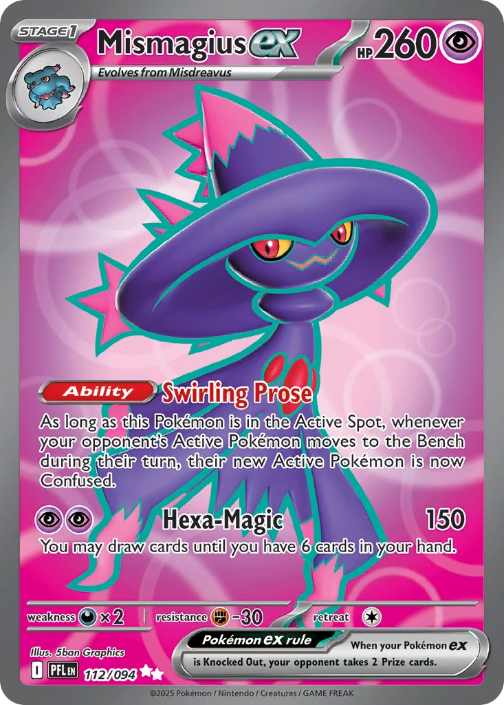Mismagius ex 112/094 Ultra rare