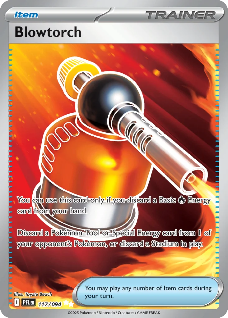 Blowtorch 117/094 Ultra rare