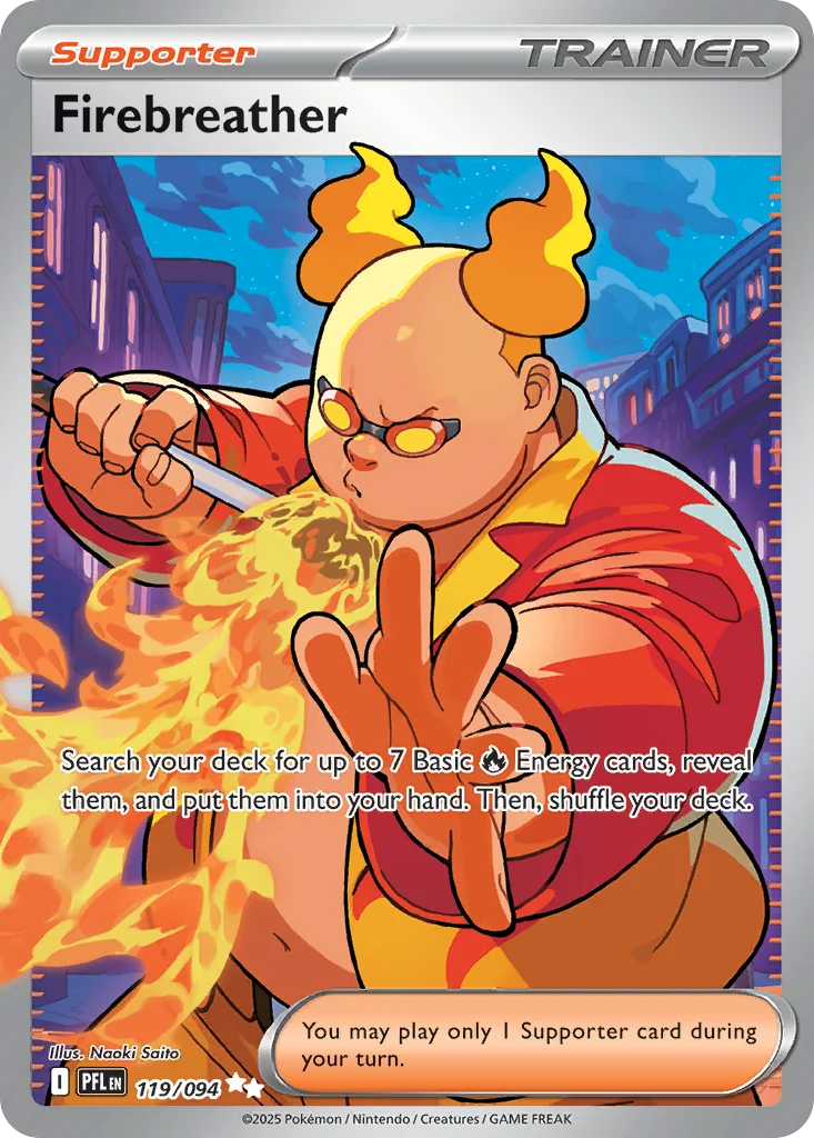 Firebreather 119/094 Ultra rare