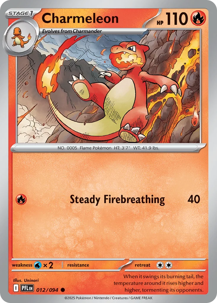 Charmeleon 012/094 Common