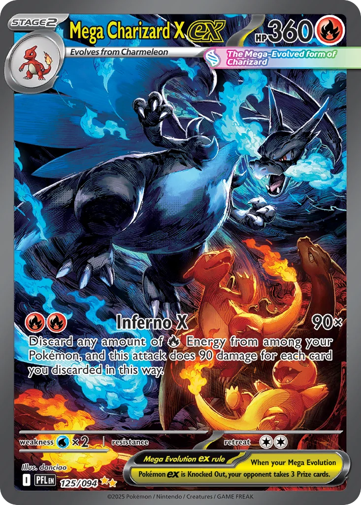 Mega Charizard X ex 125/094 Special illustration rare