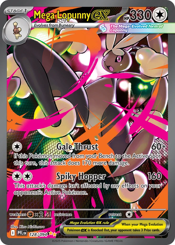 Mega Lopunny ex 128/094 Special illustration rare