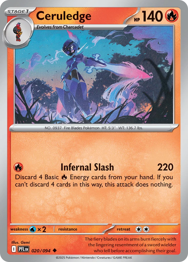 Ceruledge 020/094 Uncommon