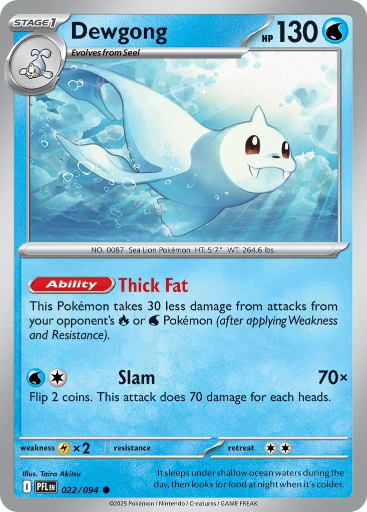 Dewgong 022/094 Common