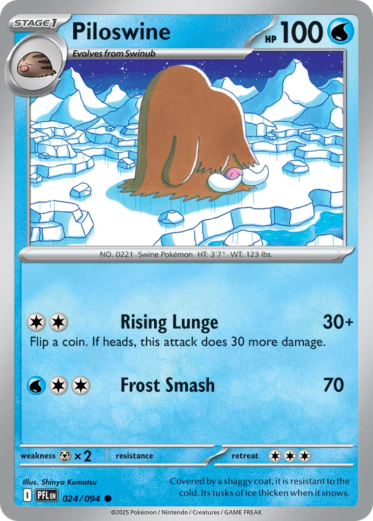 Piloswine 024/094 Common