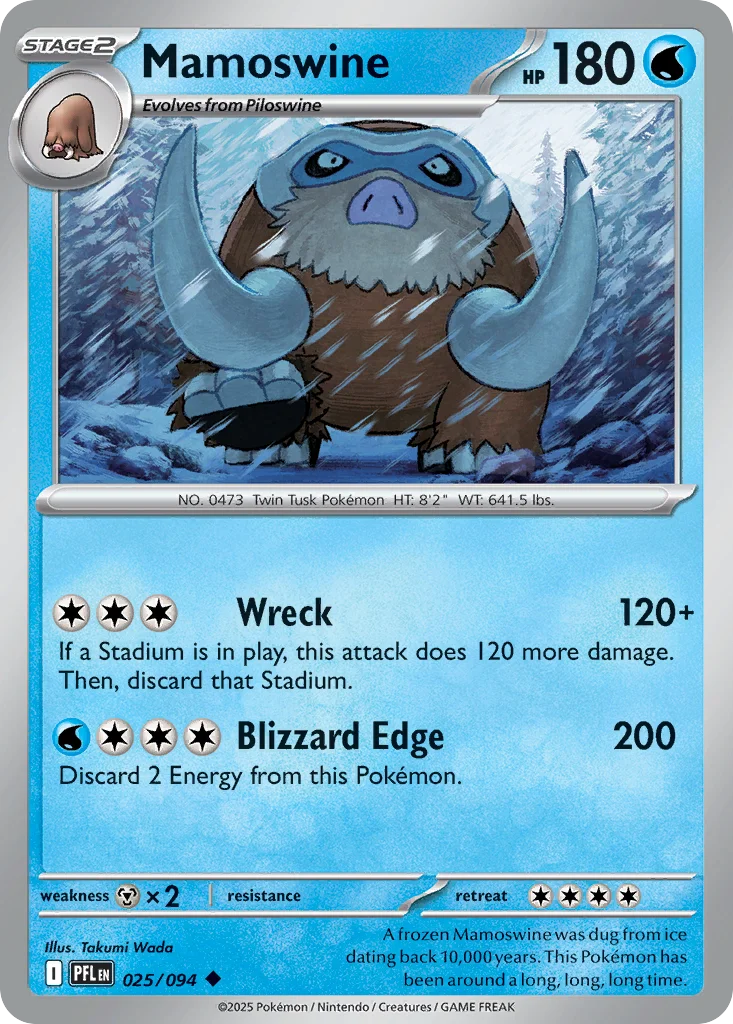 Mamoswine 025/094 Uncommon