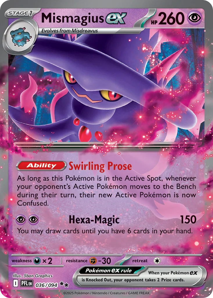 me2-36 Mismagius ex 036/094 Double rare